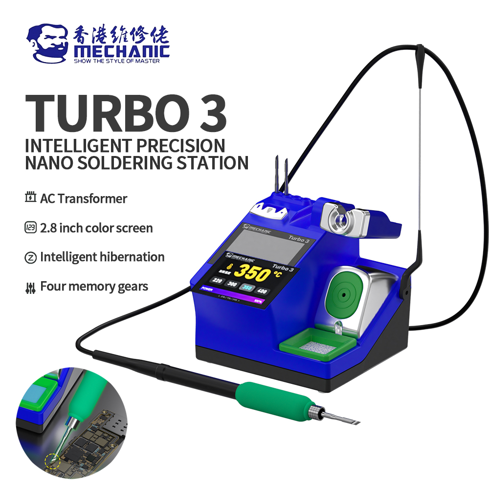 C210 Precision Soldering Station - Stasiun solder Nano presisi cerdas Turbo