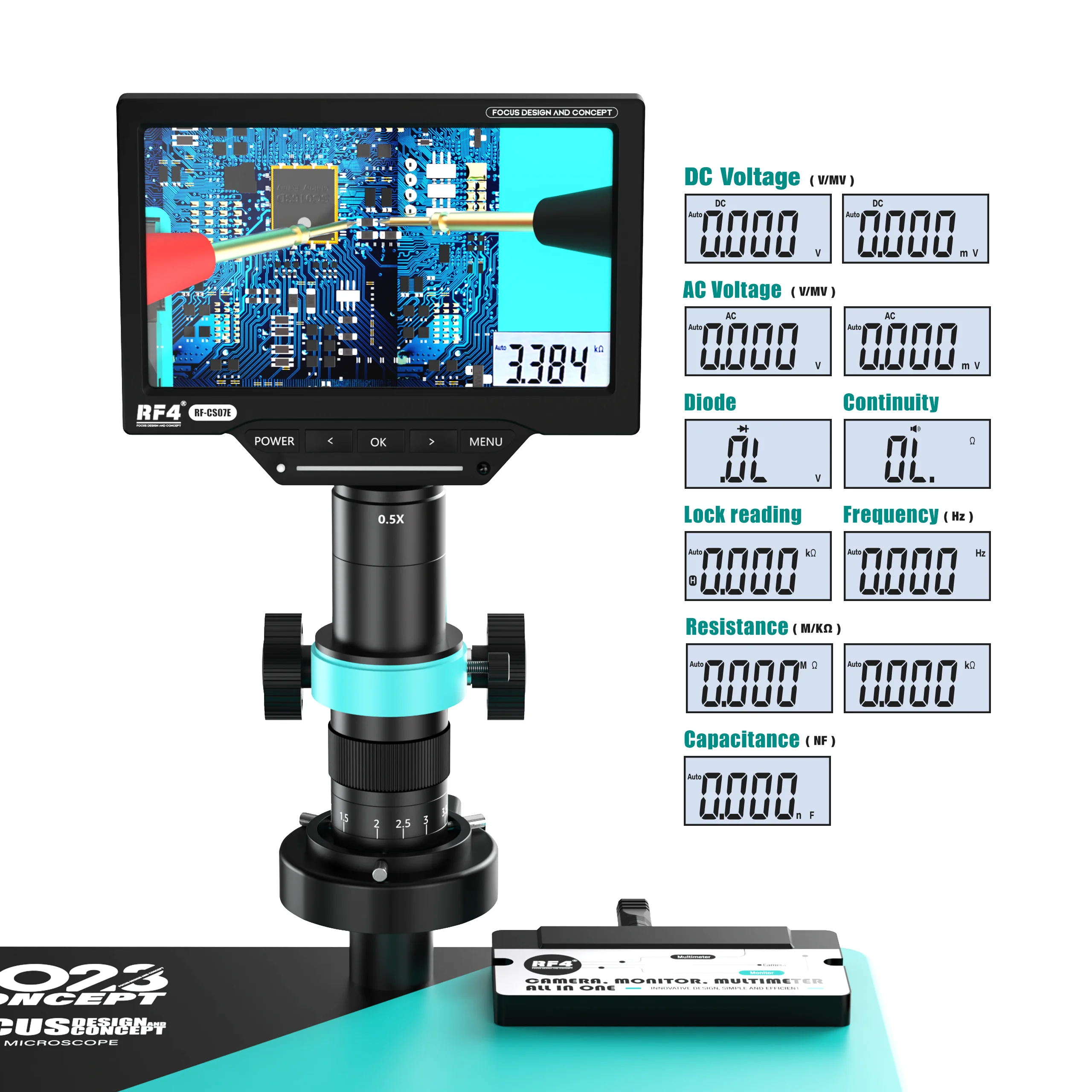Kamera Mikroskop Video Digital - Simul-Focal Industrial Microscope 4K Hdmi ulasan dan harga