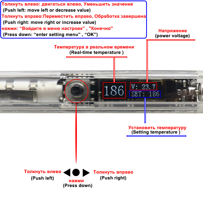 T12 Kit Besi Solder Listrik DC - T12 Soldering Station Oled ulasan dan harga