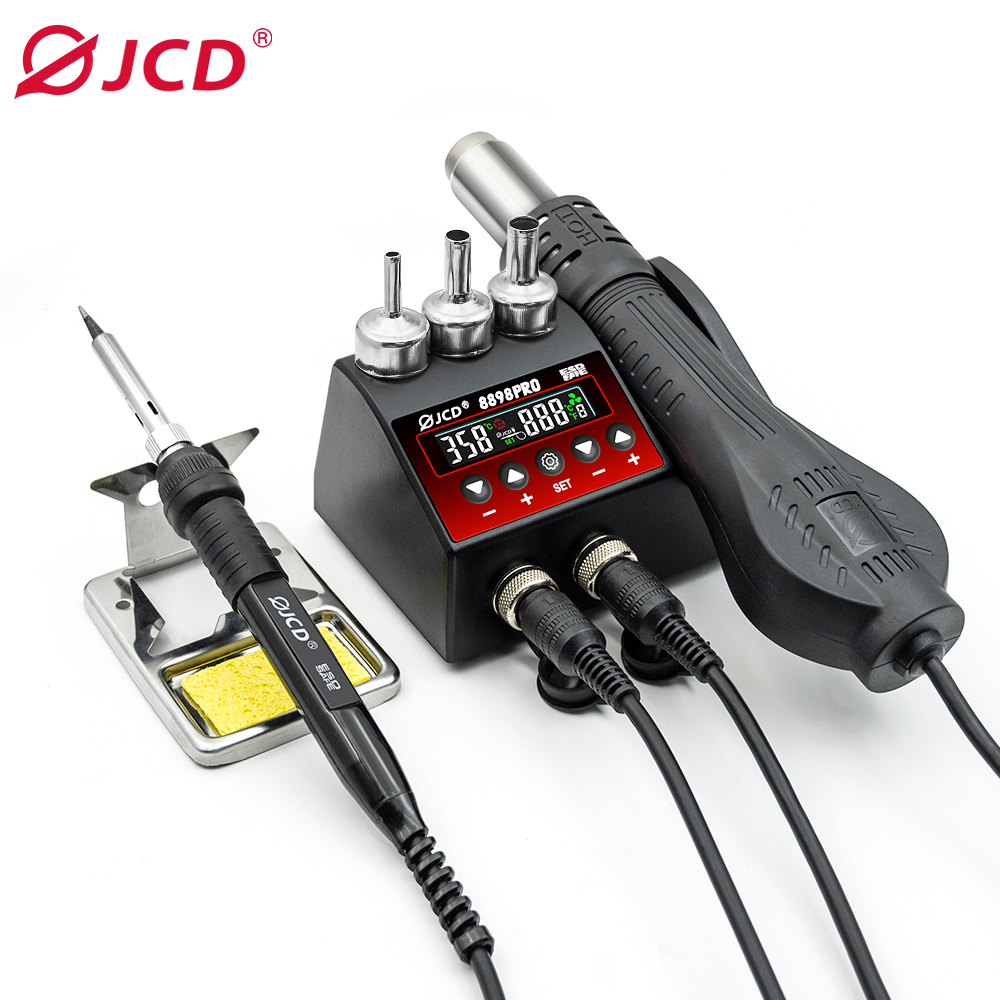 Stasiun solder pengerjaan ulan - 2 In 1 Soldering Rework Station 750W ulasan dan harga