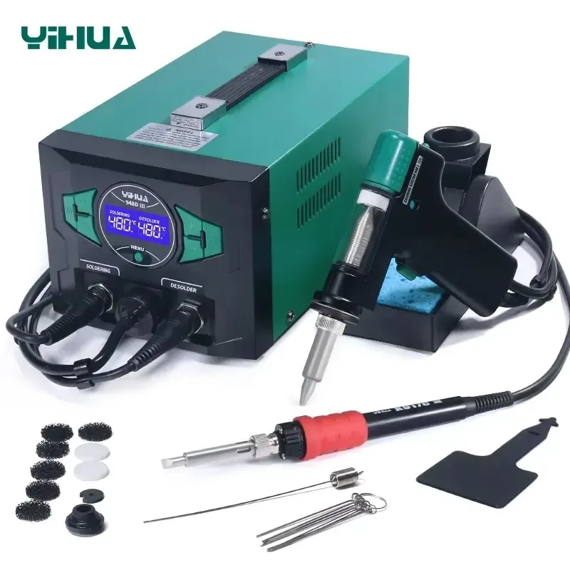 Stasiun Desoldering Hisap List - Desoldering Pump Electric Vacuum Station ulasan dan harga