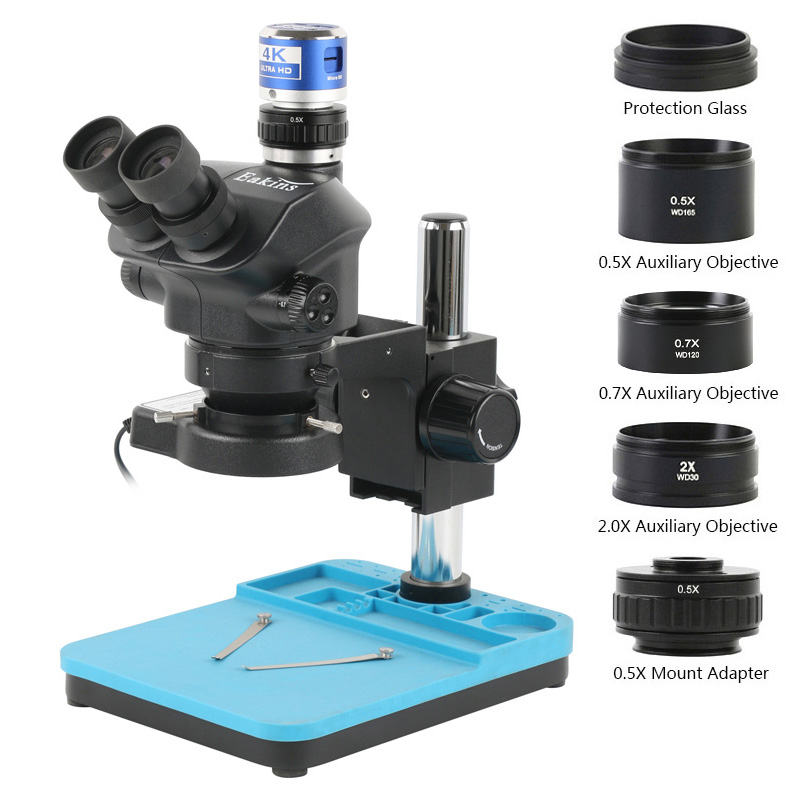 Kamera Video HDMI USB VGA C, 1 - Simul-Focal Industrial Microscope 4K Hdmi ulasan dan harga