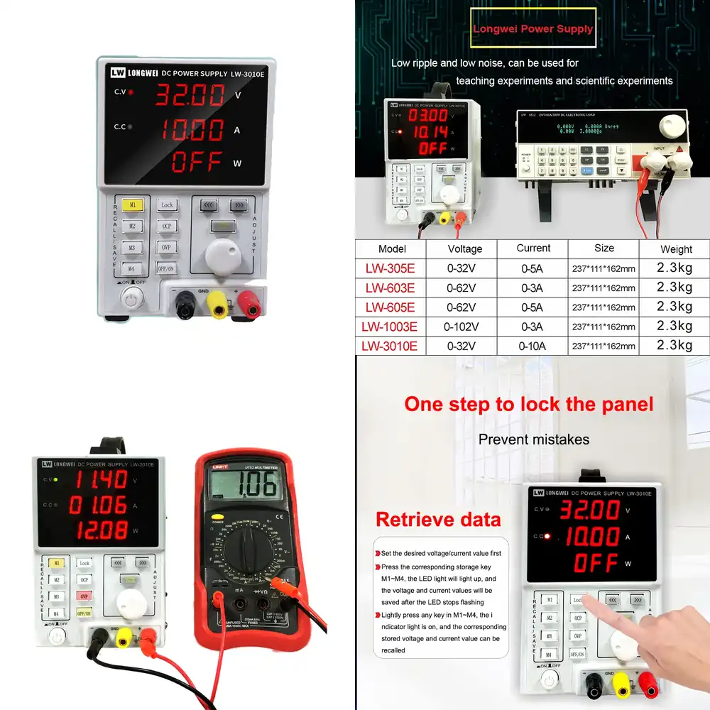 Produk Baru 30v 10a Catu Daya  - High Precision Dc Power Supply 30V 10A ulasan dan harga