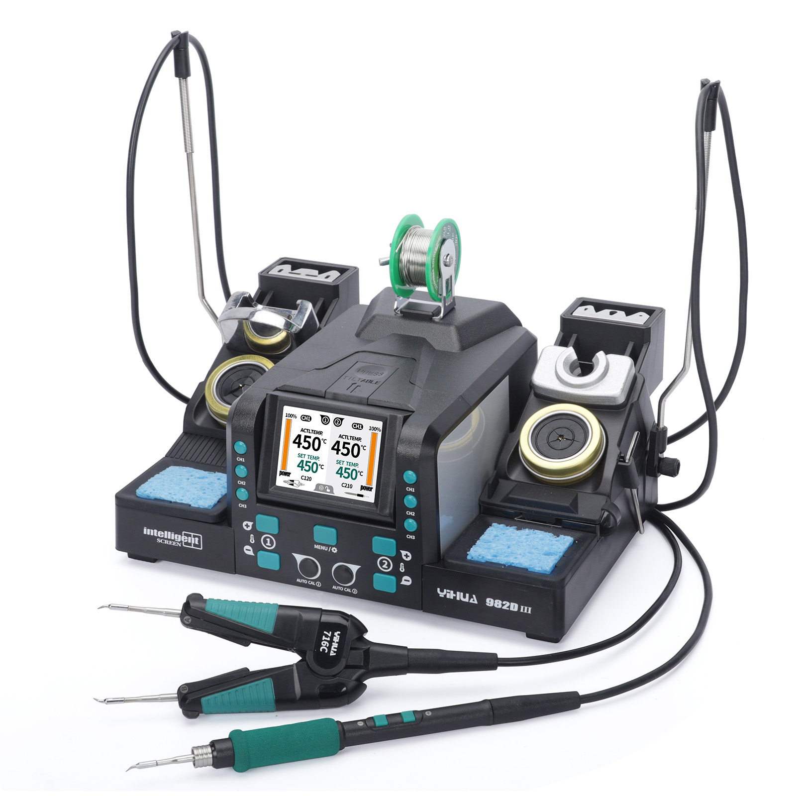Stasiun Solder Presisi 2 in 1  - C210 Precision Soldering Station ulasan dan harga