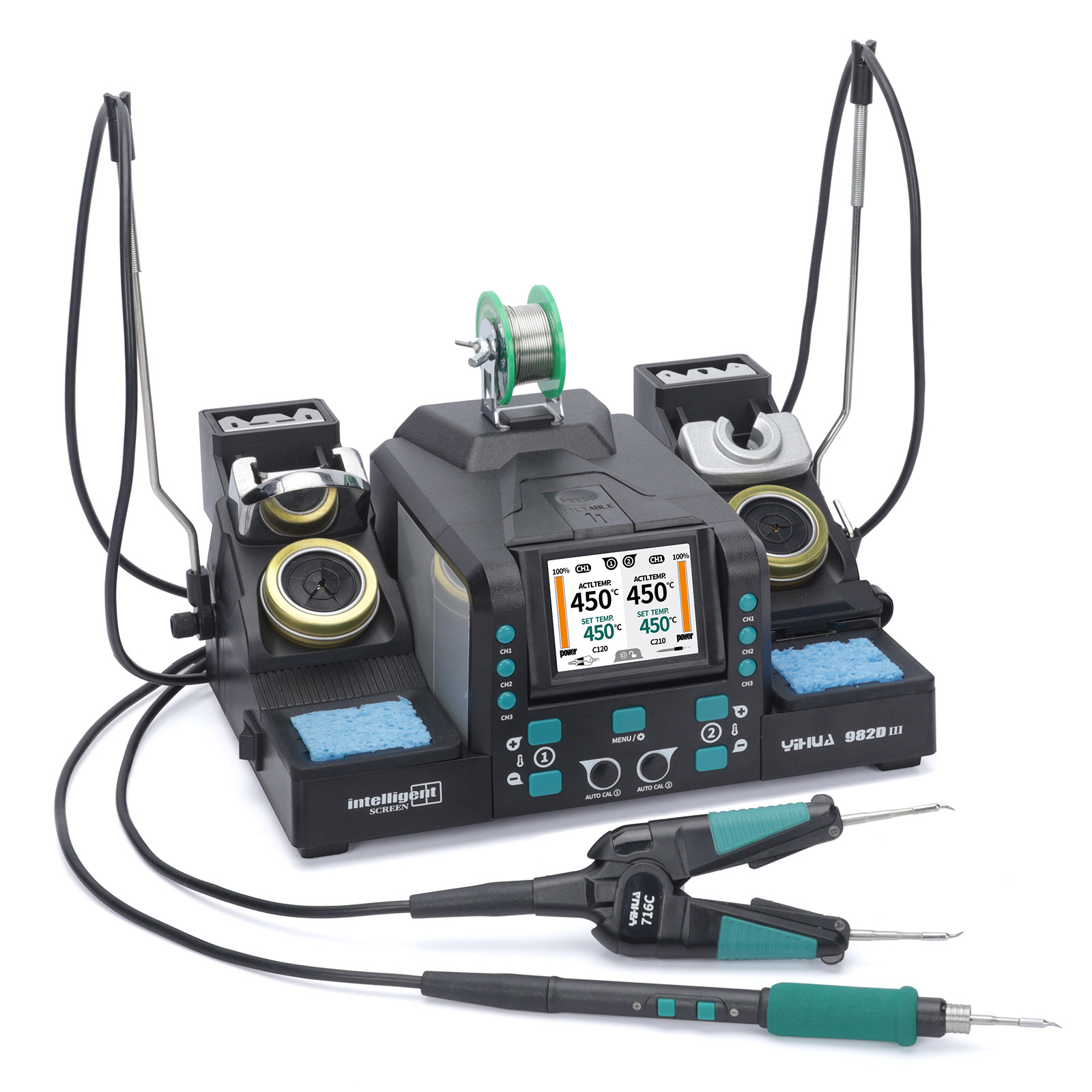 Stasiun Solder Presisi 2 in 1  - C210 Precision Soldering Station ulasan dan harga