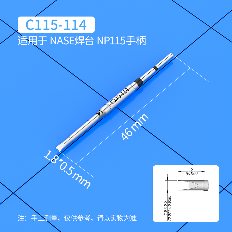 Ujung Solder C115 Untuk Stasiu - C115 Nano Soldering Iron Station ulasan dan harga