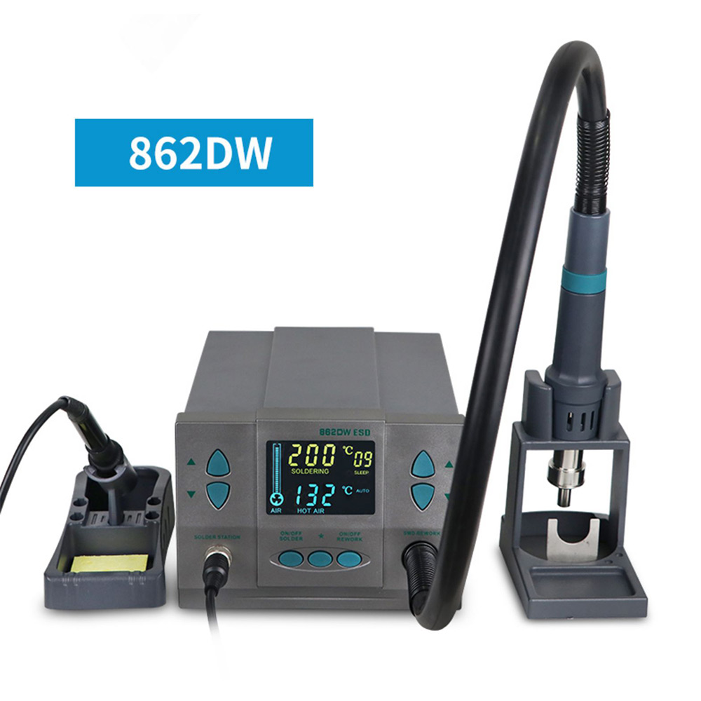 Stasiun Penyolderan 1000W/1300 - Hot Air Rework Station 861Dw ulasan dan harga