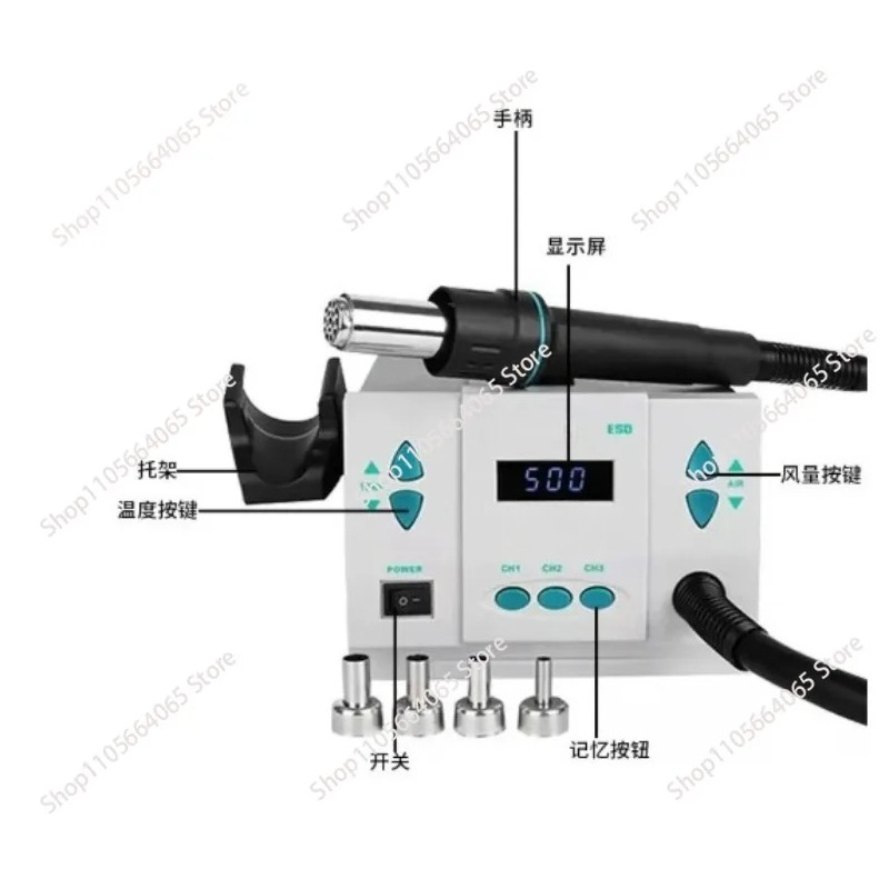 untuk Stasiun Rework Udara Pan - Hot Air Rework Station 861Dw ulasan dan harga