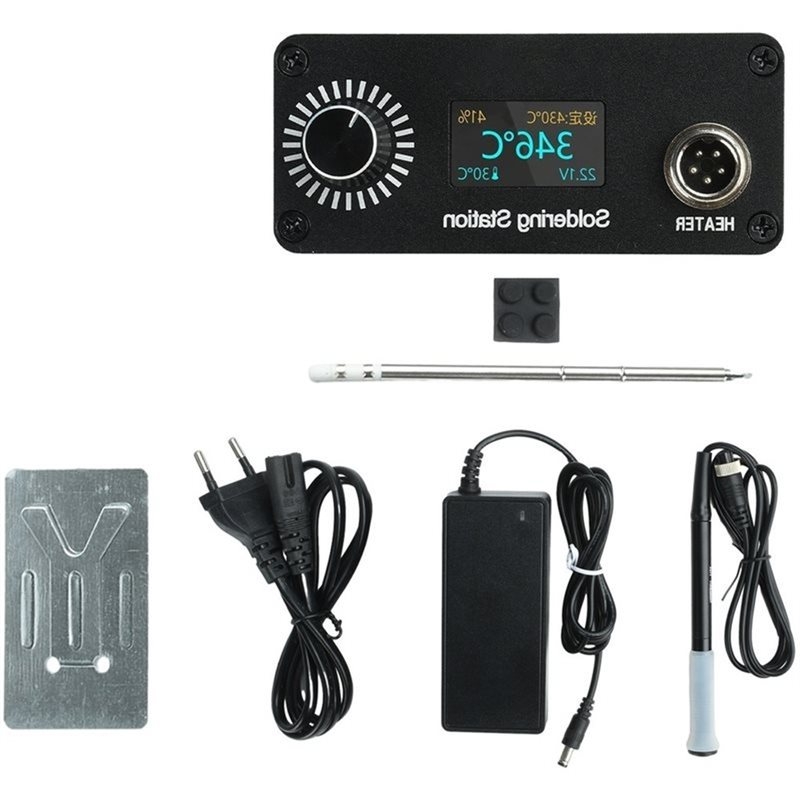 B03C-T12 Stasiun Penyolderan D - T12 Soldering Station Oled ulasan dan harga
